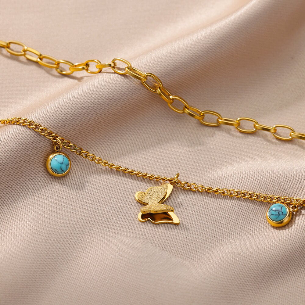 Bohemian Butterfly Necklace