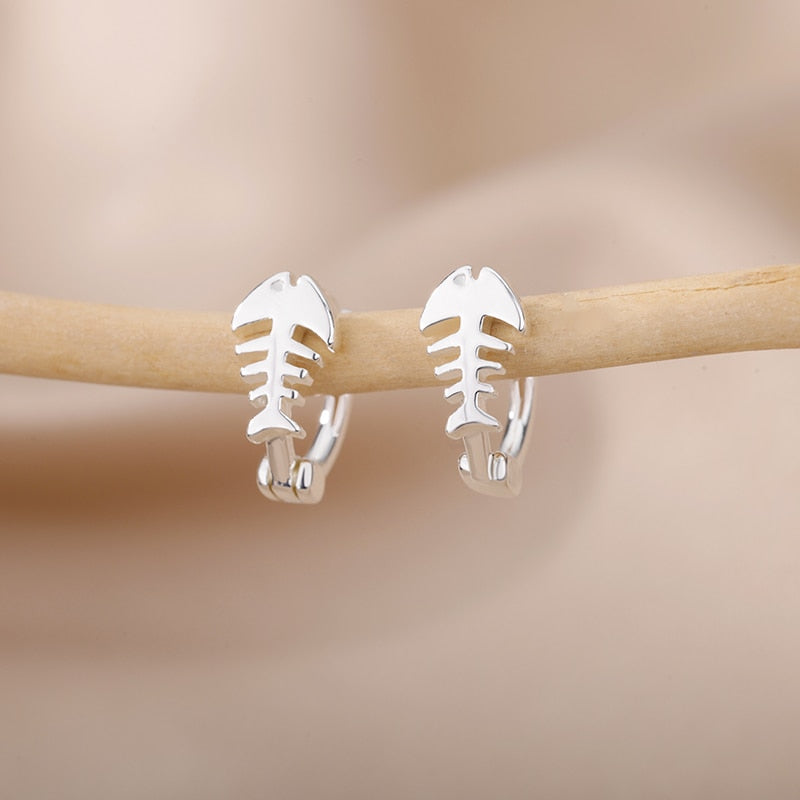 Fish Stud Earrings
