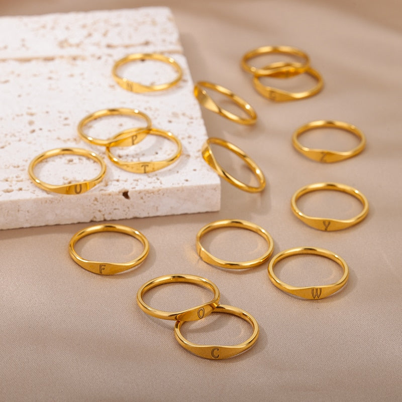 Initial Letter Ring