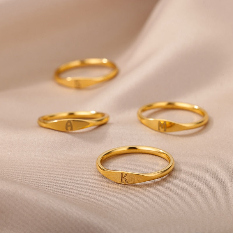 Initial Letter Ring