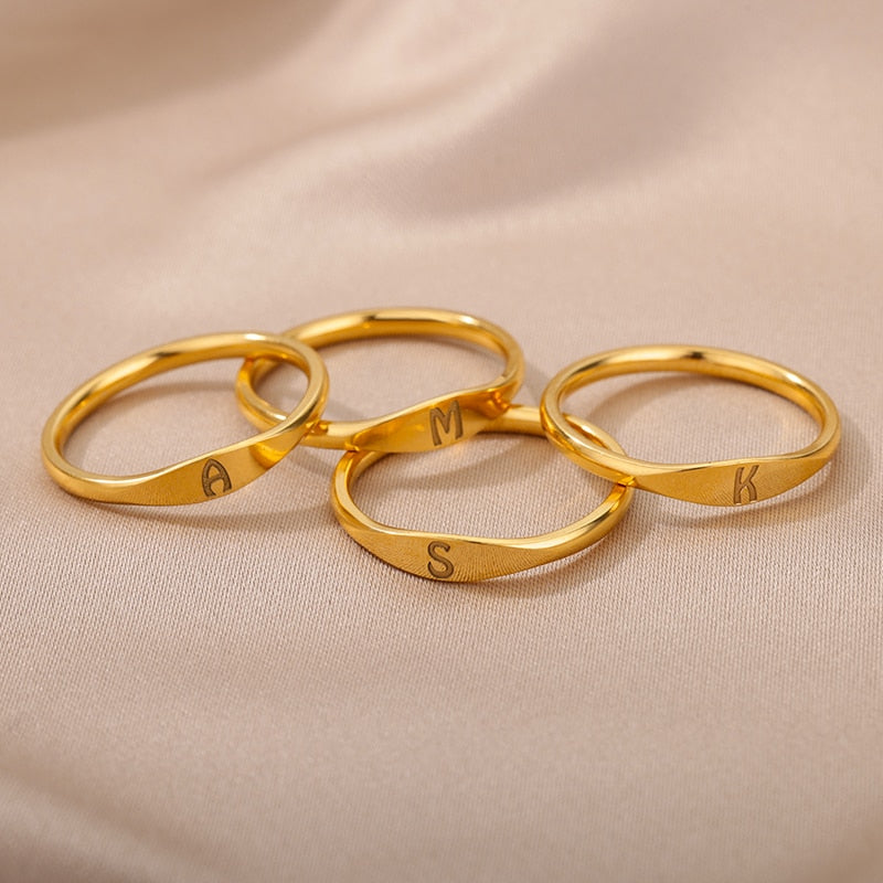 Initial Letter Ring