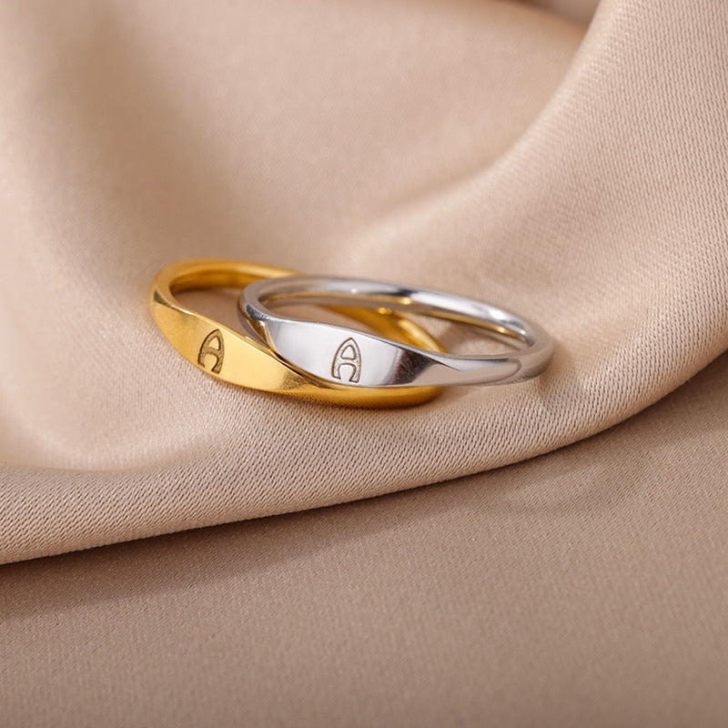 Initial Letter Ring