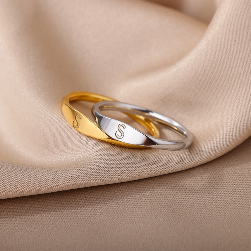 Initial Letter Ring