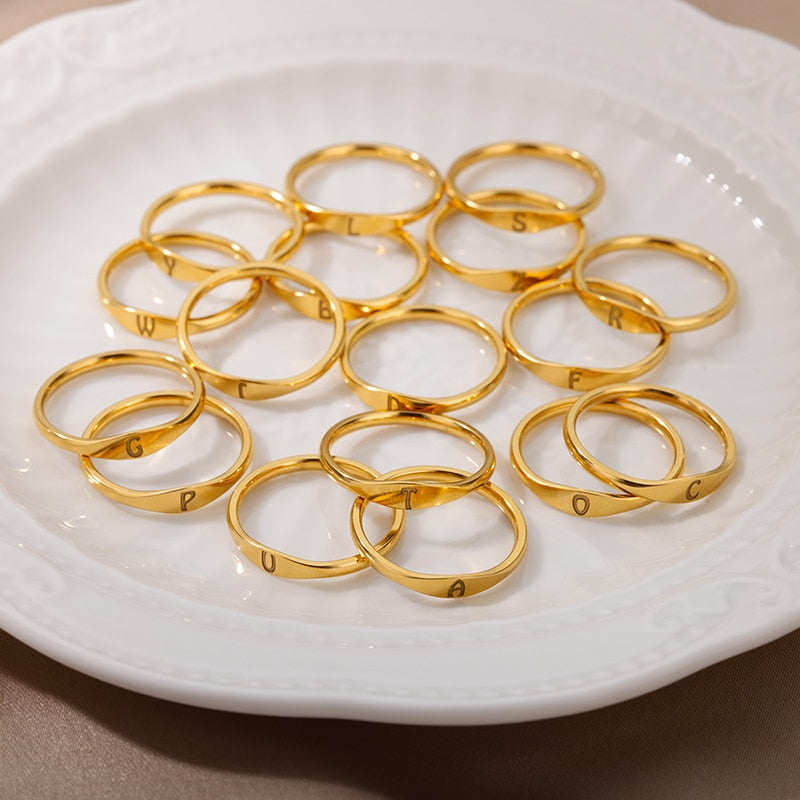 Initial Letter Ring