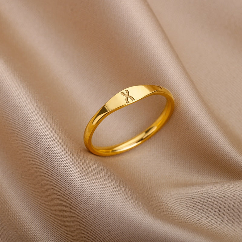 Initial Letter Ring