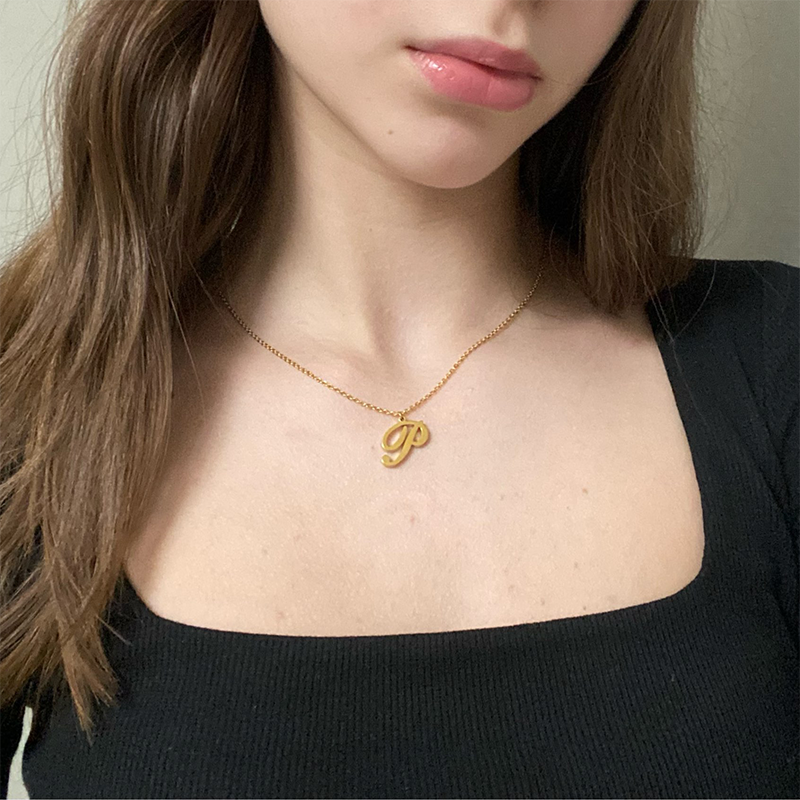 Mi Amor Custom Initial Necklace
